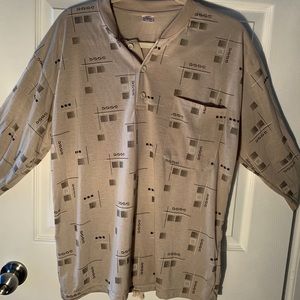 Retro long sleeve shirt